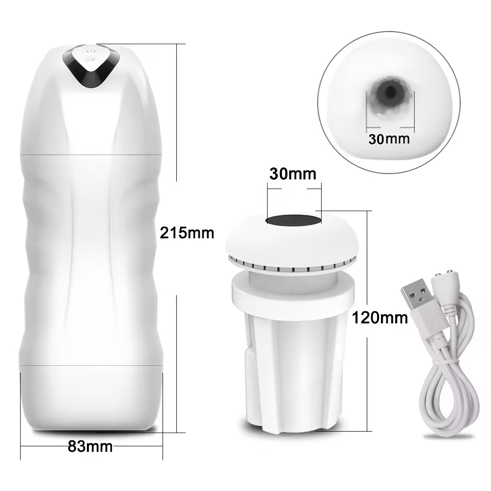 PulseX Pro — 15-Mode Automatic Male Massager