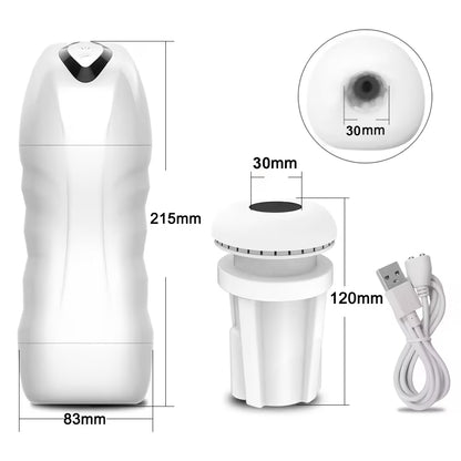 PulseX Pro — 15-Mode Automatic Male Massager