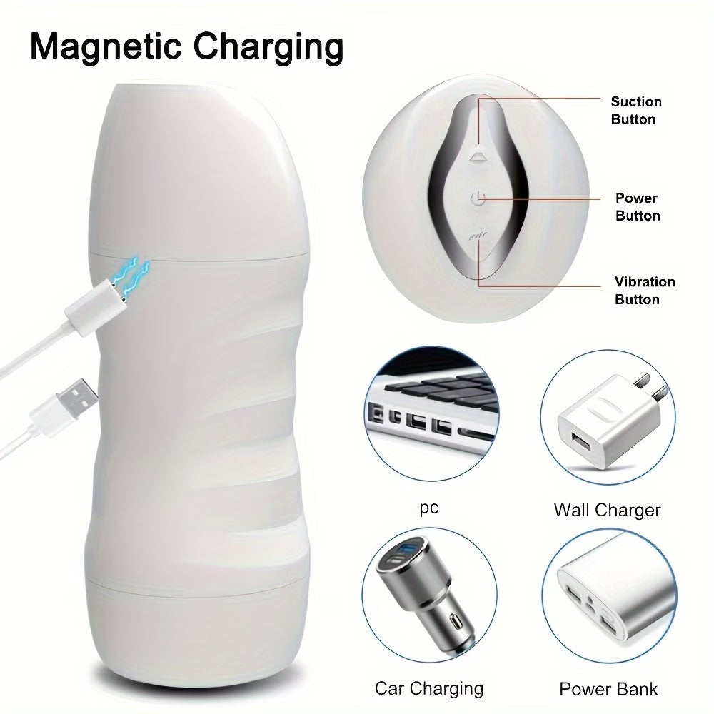 PulseX Pro — 15-Mode Automatic Male Massager